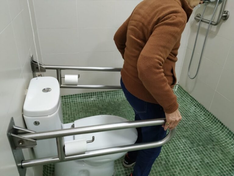 Ayuda tecnica ducha wc